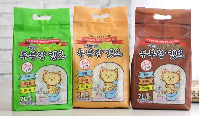 Lovecat Korean Tofu Cat Litter Soybean
